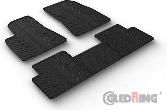 Gledring Rubbermatten Tesla Model 3 2017 - (5-delig)