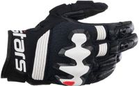 Alpinestars Halo Leren Zwart Wit Handschoenen Maat XL
