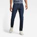 G-Star RAW 3301 Slim Fit Jeans - Worn In Deep Marine