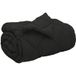 Duvet d'hiver noir 140 x 220 cm microfibre