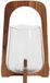 Light & Living Windlicht Anosy - Brun - 21.5x21.5x35cm - Moderne