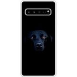 Samsung Bedrukt siliconen hoesje compatibel met Galaxy S10 5G Chien noir