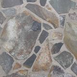 Merkloos Gardenlux Forest Green Melange 2,5-4 cm dik cm tuintegel Groen/Grijs Per 1m2