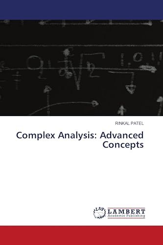 Complex OmniScriptum SRL Complex Analysis: Advanced Concepts Paperback