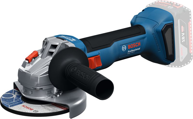 Bosch Professional GWS 18V-8 Haakse slijper | 125 mm | 18 V | Incl. L-Boxx