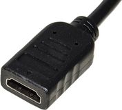 Link Accessori LKADAT20 video kabel adapter 0,15 m DisplayPort HDMI Zwart