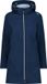 CMP Softshell Dames Parka met Rits en Capuchon - Blue Ink-Cristal Blue - Maat 36