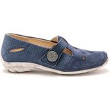 Pédiconfort Ballerines imprimées pour femmes avec fermeture velcro