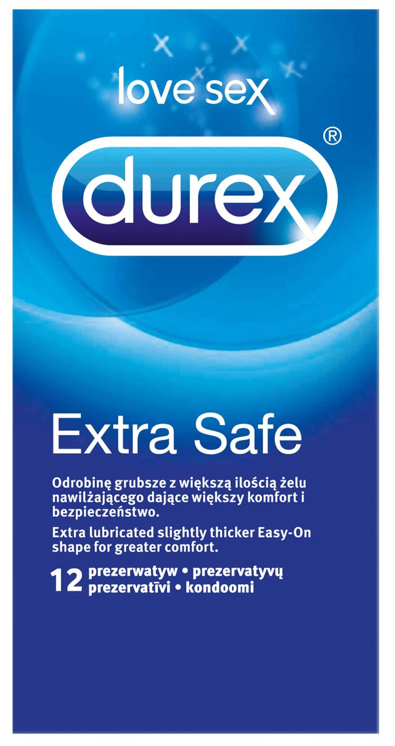 Durex Extra Safe Condoms - 12 Pack