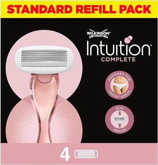 Wilkinson Sword Intuition Complete - Scheermes - met 4 Navulmesjes