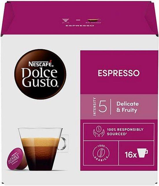 Nescafé Dolce Gusto Espresso Koffiecapsules, 16 stuks