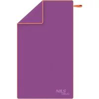 NILS Aqua Microvezel Handdoek - Paars - 180 x 100 cm