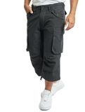 Brandit Industry Vintage 3/4 Korte broek antraciet M 100% katoen Casual wear, Festival