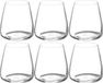 Secret de Gourmet Set van 6x stuks tumbler glazen Selenga 430 ml van glas - Drinkglazen - Waterglazen
