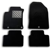 Rubberen Kia Rubberen mat voor Kia Ceed 5-deurs, SW 2018-, X Ceed, Pro Ceed 2019-, Ceed SW plug-in 2020-, antislip, versterkte rubberen bumpers, bevestigingsknoppen