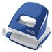 Leitz NeXXt WOW metalen bureau perforator - blauw/wit