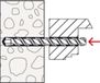 fischer Vis de cadre FFSZ 7,5 x 122 TX30 à tête cylindrique - 100 pièces