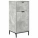 vidaXL Badkamerkast Beton Grijs 39,5 x 36 x 88 cm Bewerkt hout, Metaal