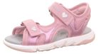 Superfit Pebbles Sandales Enfants Fille Rose Loisir