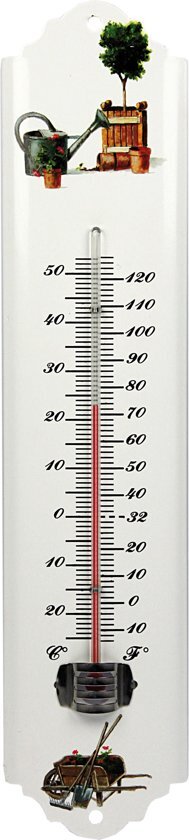 Talen Tools thermometer min/max metaal 30cm