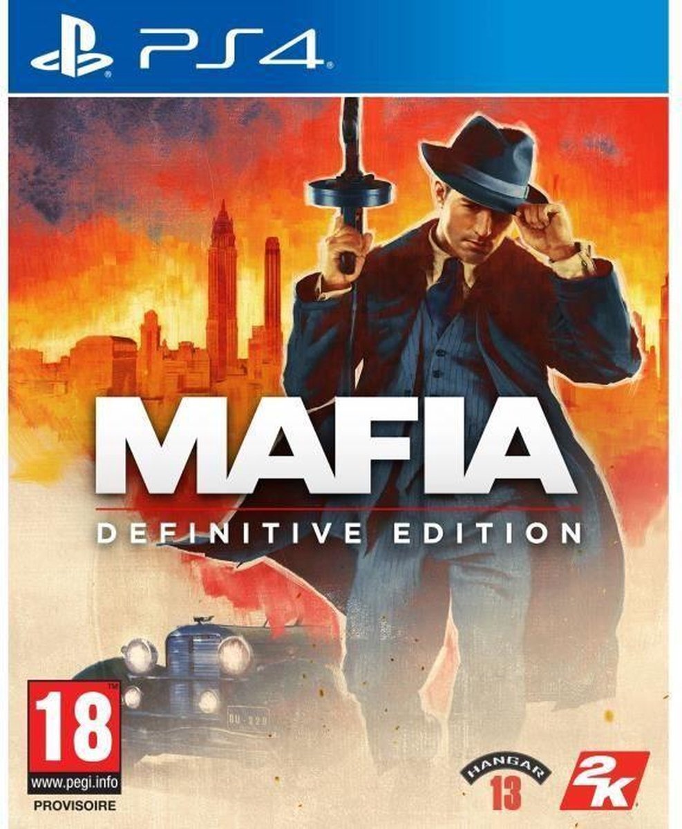2K Games Mafia: Definitive Edition PS4-game