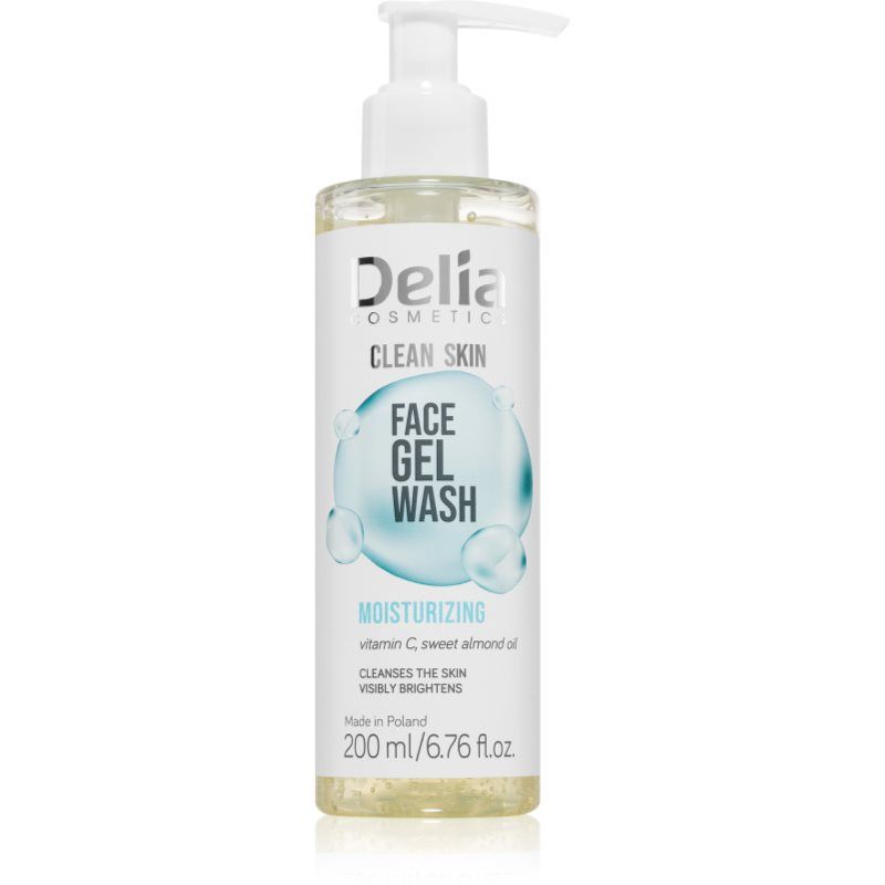 Delia Cosmetics Clean Skin hydraterende gezichtswasgel