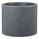 Scheurich Riva 130 Pot de fleurs Autoportant Plastique Noir