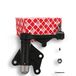 febi bilstein 43196 Tussenhendel met kroonmoer, splint en smeernippel, 1 stuk