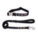 Fisura - Set van halsband en riem voor kleine en middelgrote honden met het opschrift "I'm The Boss", verstelbare halsband en riem voor honden, van nylon.
