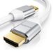 HDMI-kabel 1m HDMI-kabel 8k @ 120 Hz met DSC - 7680 x 4320 - UHD II - compatibel met HDMI 2.1 2.0a 2.0b - 3D - Ultra High Speed met Ethernet - Dynamic HDR10+ - VRR - ARC - Blu Ray PS4 PS5 Xbox - wit