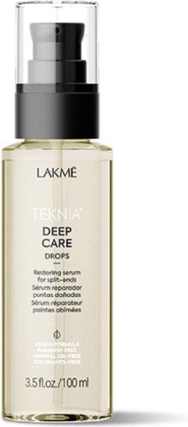 Lakmé Teknia Deep Care Drops 100 ml - Alle haartypes - Gevoelige hoofdhuid