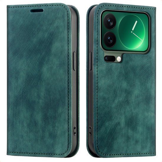 imoshion Slim Bookcase - Groen - Geschikt voor Xiaomi 17 Pro Max