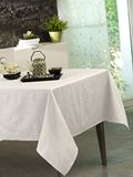 CALITEX Stacy Polyester Tafelkleed 150 x 200 cm Wit