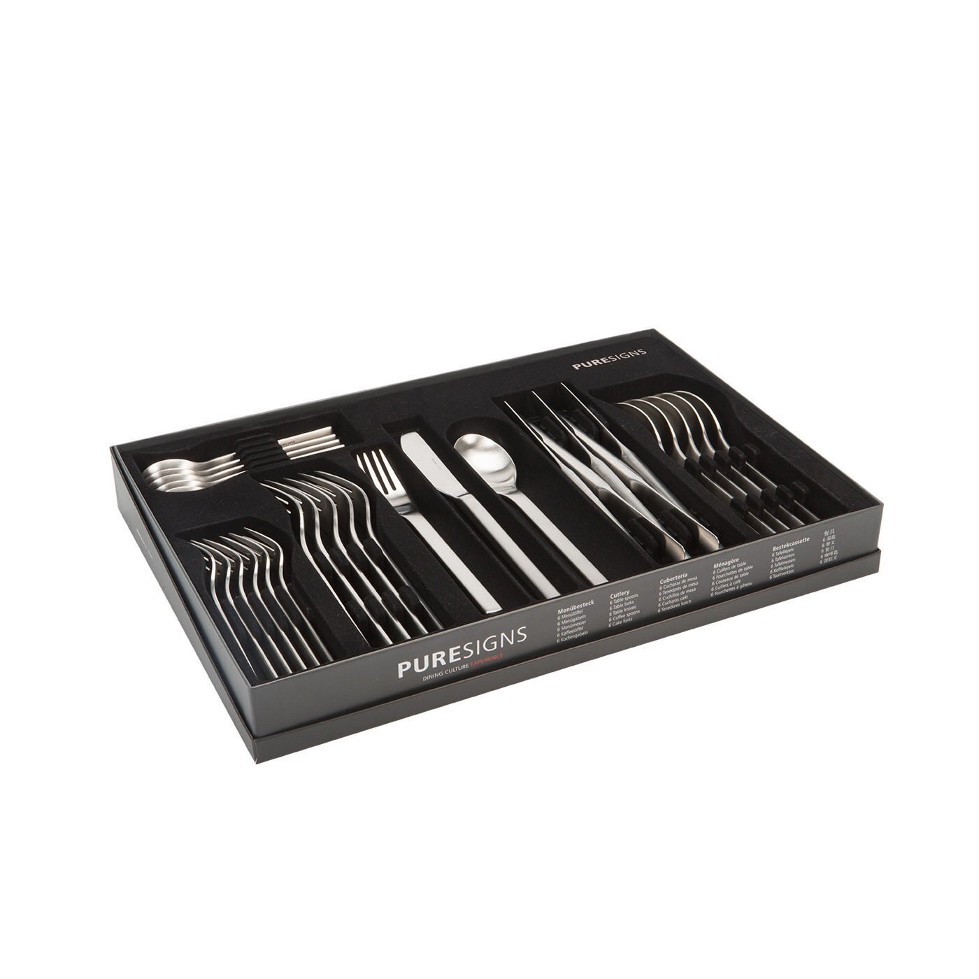 Puresigns Cutlery set 30 pieces ONE matt