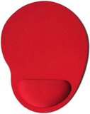 Go Go Gadget - Mouse Pad with Wrist Rest - Red - Ergonomic