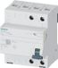 Siemens FI-type B 63/2 30mA 4-polig, 10A, IP20
