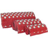 Badhanddoeken, Topaz Badhanddoeken, badstof, 450 g/m², 50 x 30 cm, 100 x 50 cm, 150 x 100 cm, bordeauxrood