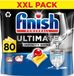 Finish Ultimate Infinity Shine Citroen Vaatwastabletten - 80 Capsules - kwartaalbox