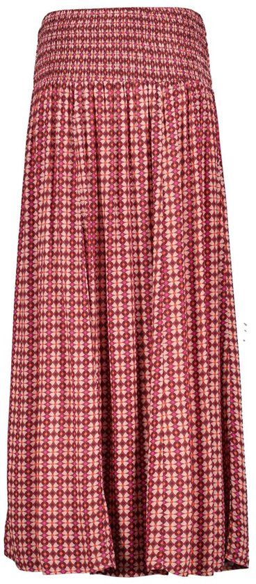 Didi Dames Skirt Magic Dark red Sunny print maat 44