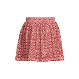 Orange Stars korte rok met print - oudroze