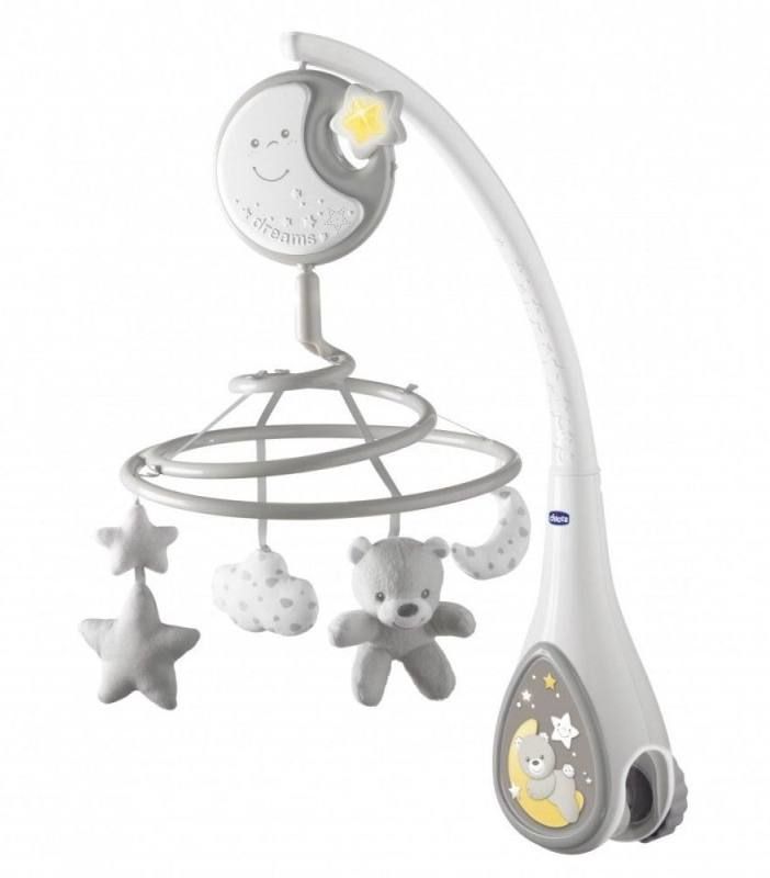 Chicco - Babymobile with Music and Nightlight - Cot Mobile - Boy/Girl - Multicolour