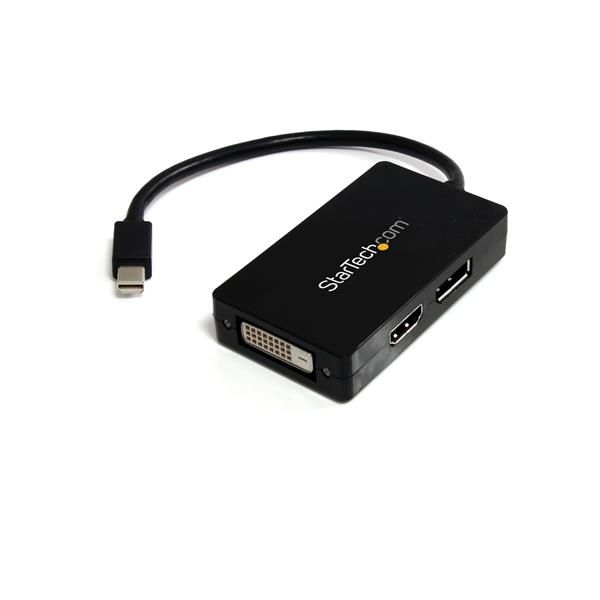 StarTech.com 3-in-1 Mini DisplayPort naar DisplayPort DVI of HDMI Adapter