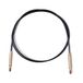 KnitPro Roestvrij Staal Zwart/Goud 360° Zwenk Verwisselbare Kabel voor 50cm Naald met Eindkappen en Kabel Sleutel - 1 Set