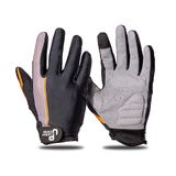 Urban Prime Long Gel-Padded Gloves Orange Summer Version