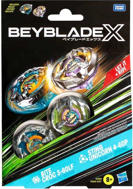 Hasbro Beyblade X Dual Pack Assorti.