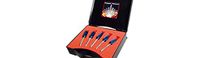 KARNASCH 114907 Normfreesset volgens DIN met Blue-Tec-coating, 12 mm diameter, 6 mm handvat, 5 stuks
