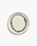 Serax - Ottolenghi Feast - Bord L - Wit/Blauw - 26 cm Ø - 2 stuks