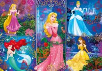 Clementoni 20609 Puzzel 3D-Vision Disney Princess 104 Stukjes
