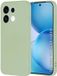 Techsuit Hoesje geschikt voor Oppo Reno16 Pro - Soft Flex Silicone Back Cover - Mint Green