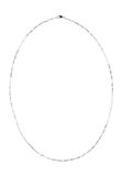 Gaya Necklace Zilver 58 cm